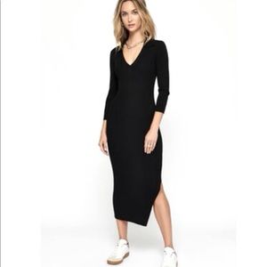 Dynamite Long Sleep Polo Dress